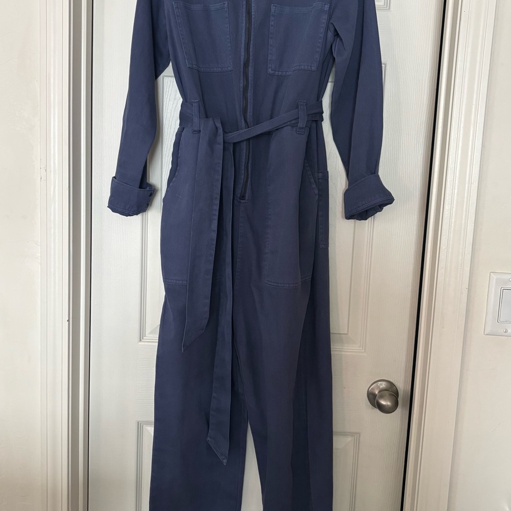 Navy Blue Women's Jumpsuit